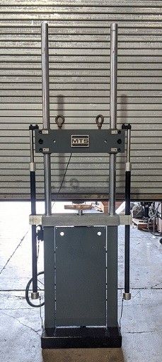 3.3KIP MTS 312.21 Fatigue Load Frame (High Stroke/High Speed)